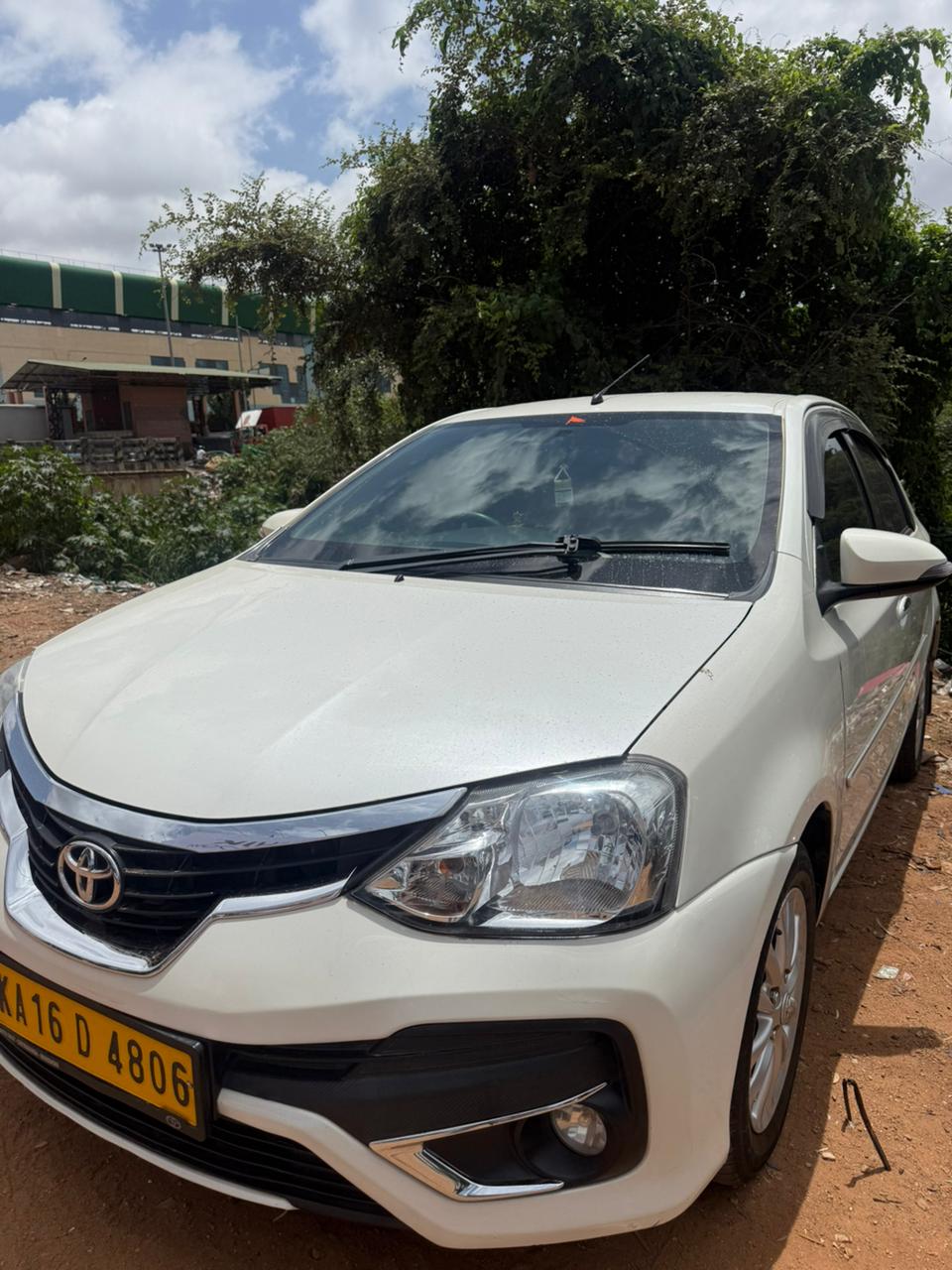 Toyota Etios Front View